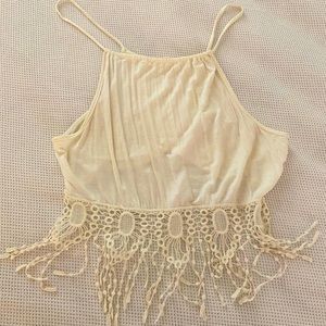 Crochet backless tank!